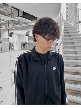 ブランコジーサウス(BLANCO G South) 波巻き/マッシュウルフ/メンズパーマ