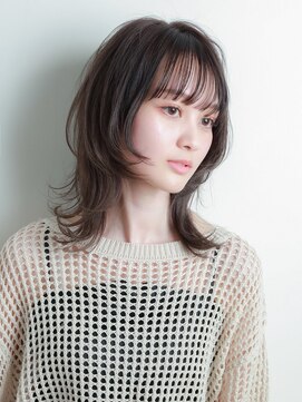 ポイントファイブバイソレイユ 藤沢店(.5 by SOLEIL) トレンド♪ミディアムウルフ☆