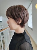 丸みショート/ショートカット/ショートヘア/20代/30代/40代