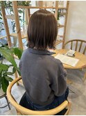【定番人気】切りっぱなしボブ