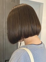 カムジーヘッドカミノウラ(COMEGHEAD KAMINOURA)&nbsp;ダブルカラーミルクティーベージュカラーケアブリーチ韓国ボブ