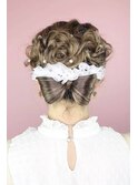 特別な日の誰とも被らないヘアアレンジ♪