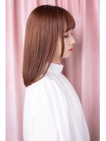 カバーヘア ブリス 大宮西口(COVER HAIR bliss)&nbsp;□艶カラーベビーピンクエアーストレート316大宮20代30代40代