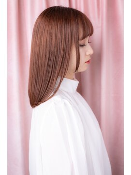 カバーヘア ブリス 大宮西口(COVER HAIR bliss) □艶カラーベビーピンクエアーストレート316大宮20代30代40代