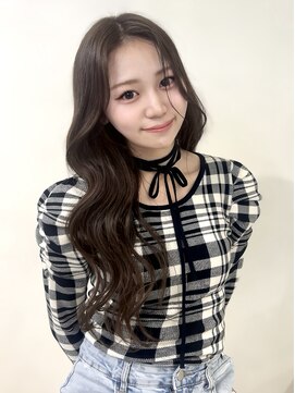 ユーフォリア 銀座(Euphoria) 【Conomi】赤み消しオリーブカラー 銀座 顔周りレイヤーカット