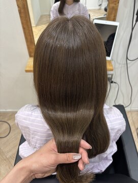 ハーツ(Heart's) オリーブベージュ　白髪ぼかし　30代40代50代