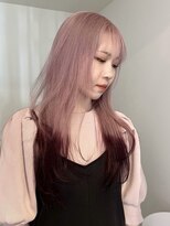 イェッカ パビル(YECCA pabil)&nbsp;ペールピンク×濃いめピンク