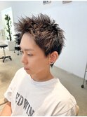 【LOVEST服部】朝ラクy２kスパイキーベリーショート/ウルフ