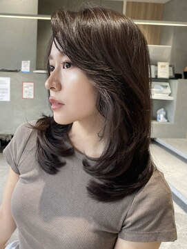 ミンクス ギンザ セントラル(MINX ginza central) 【MINX】似合わせ小顔ウェーブミディアム__銀座/髪質改善