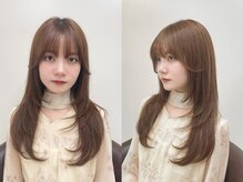 ムク(muku)の雰囲気（#川合亜海 レイヤーカット／レイヤースタイル／透明感カラー）