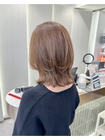 ロンドリゼル 札幌(Lond RiseL) オリーブグレー/前髪/ボブ/マロンベージュ/レイヤーカット/小顔
