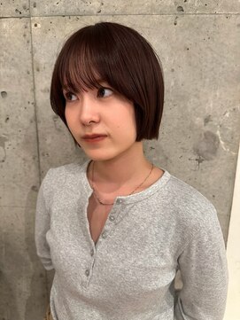 アンガーデン(Une GARDEN) ミニボブ/ボブ/ダークブラウン