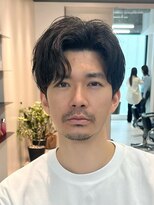 アビーファイブ(ABBEY 5)&nbsp;アップバングニュアンスパーマメンズパーマメンズパーマmen's