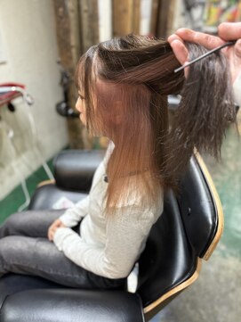 アーティカル(ARTICAL) #インナーカラー #ピンクベージュ