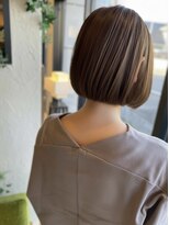 リア トーキョー(Lia TOKYO)&nbsp;ベージュカラー/黒髪/ブリーチなし/ボブ/ショート/門前仲町/豊洲