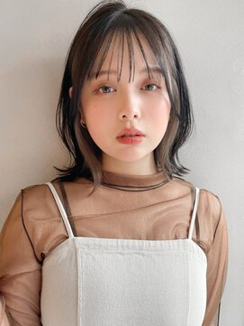 リヤン 表参道(lyann) 大人ガーリーダークアッシュ似合わせカットイヤリングカラーa