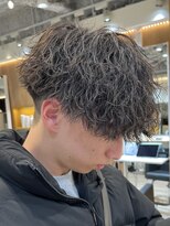 ルースト 京都駅前店(ROOST) ツイストスパイラルパーマMEN’S HAIR/刈り上げマッシュ