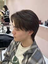 ニューヨーク ニューヨーク 河原町オーパ店(NYNY) ▽センターパートウルフ/アッシュブラウン