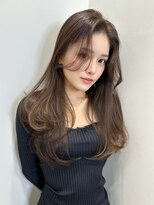 ノエシキカ(noe sikika)&nbsp;ロングスタイル/韓国/レイヤーカット/ダブルカラー/栄e60