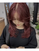 ドリップバイグリップ(DRIP by GRIP) wine red/ layer cut