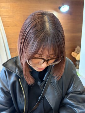 クロップ(CROP) 切りっぱなしボブ☆