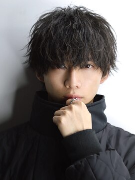 リップス 池袋(LIPPS) 波巻きラウンドショートウルフ