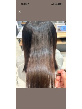 アース 東神奈川店(HAIR & MAKE EARTH) 朝ラクが続くプレミアムストレート【EARTH東神奈川店】