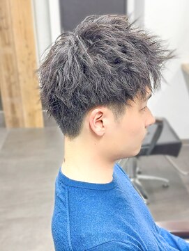 シープドッグ(SHEEP DOG) 似合わせカット ソフトトツイスト メンズパーマ 七隈駅