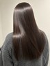 【縮毛矯正♪】艶髪縮毛矯正+カット+高濃度水素アプトグロスTR ¥23800