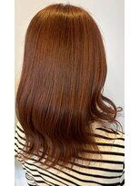ホワイトストーン WHITE STONE クラゲヘアーツヤ感オレンジミディ