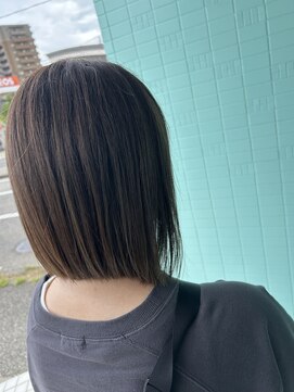 エヌプラス ヘアー(N+ hair) ボブ　馴染ませハイライト