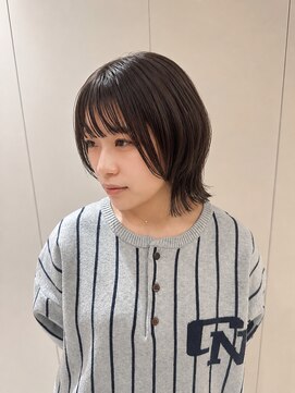 クララ ヒロシマ(CLALA Hiroshima) くびれボブグレージュスタイル