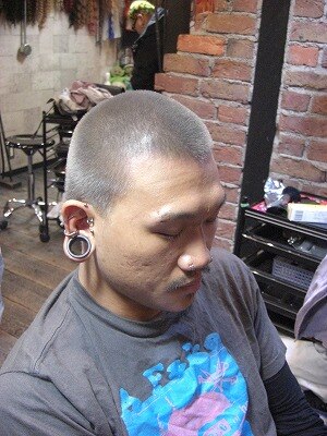 坊主スタイル・グレー：L000216642｜トリックストア(TRICK STORE)の