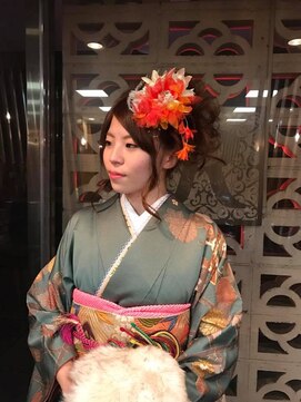 デプレ アール(des-pres R) アシンメトリー☆アップスタイル