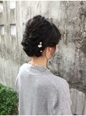 《ヘアセット》結婚式ヘアアレンジ