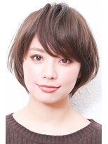 モニカ 西宮北口(Monica)&nbsp;大人かわいいグレージュ小顔ナチュラルショートボブ