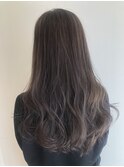光に当たると透け感たっぷりバイオレットモーブカラー☆