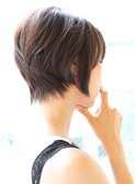 【30代・40代・50代】大人の女性に人気の耳かけショート