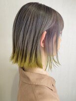 リジョイスヘア エン(REJOICE hair EN)&nbsp;【REJOICE hair EN】グレーアッシュ×イエロー 担当AKIRA