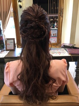 グランボーテクラシック(GrandBeaute classic) ハーフアップ