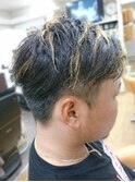 周りと差がつくワイルド金メッシュ