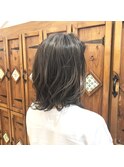 大人ハイライト×グレージュ