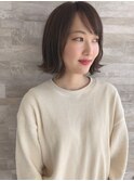 【Rio】ボブ×モノグレージュ