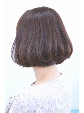 リッツヘアー 下川美容室(Rits hair) 内巻きボブ/ナチュラルベージュ