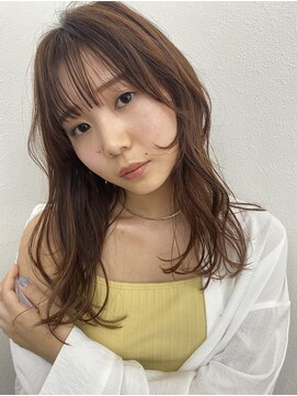 グリーン(green) フェイスレイヤーミディ　bymisaki