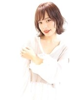 ワールドビューティビバルト 宝塚店(WORLD BEAUTY VIVALTO)&nbsp;30代40代50代マッシュウルフミルクティベージュ_シースルー