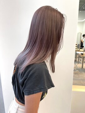 ノク(nok) ピンクベージュ_マロンベージュニュアンスカラー透明感