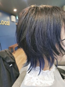 ローカル 水道橋(Local) ブルーブラック×ブルーアッシュ