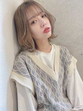 ルービック バランス 天王寺(Rubik's×Balance) ハイトーンウルフヘア #大人かわいい#マッシュショート＃ボブ