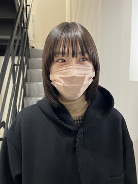 デイジードゥ(Daisy duex) マッシュボブ　メルティーカラー　ワンレンボブ　ボブカット